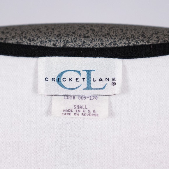 Vintage Cricket Lane Women's Embroidered Fruit Themed Made in USA Top Size SMALL - Picture 5 of 5